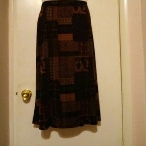 Jaclyn Smith maxi skirt